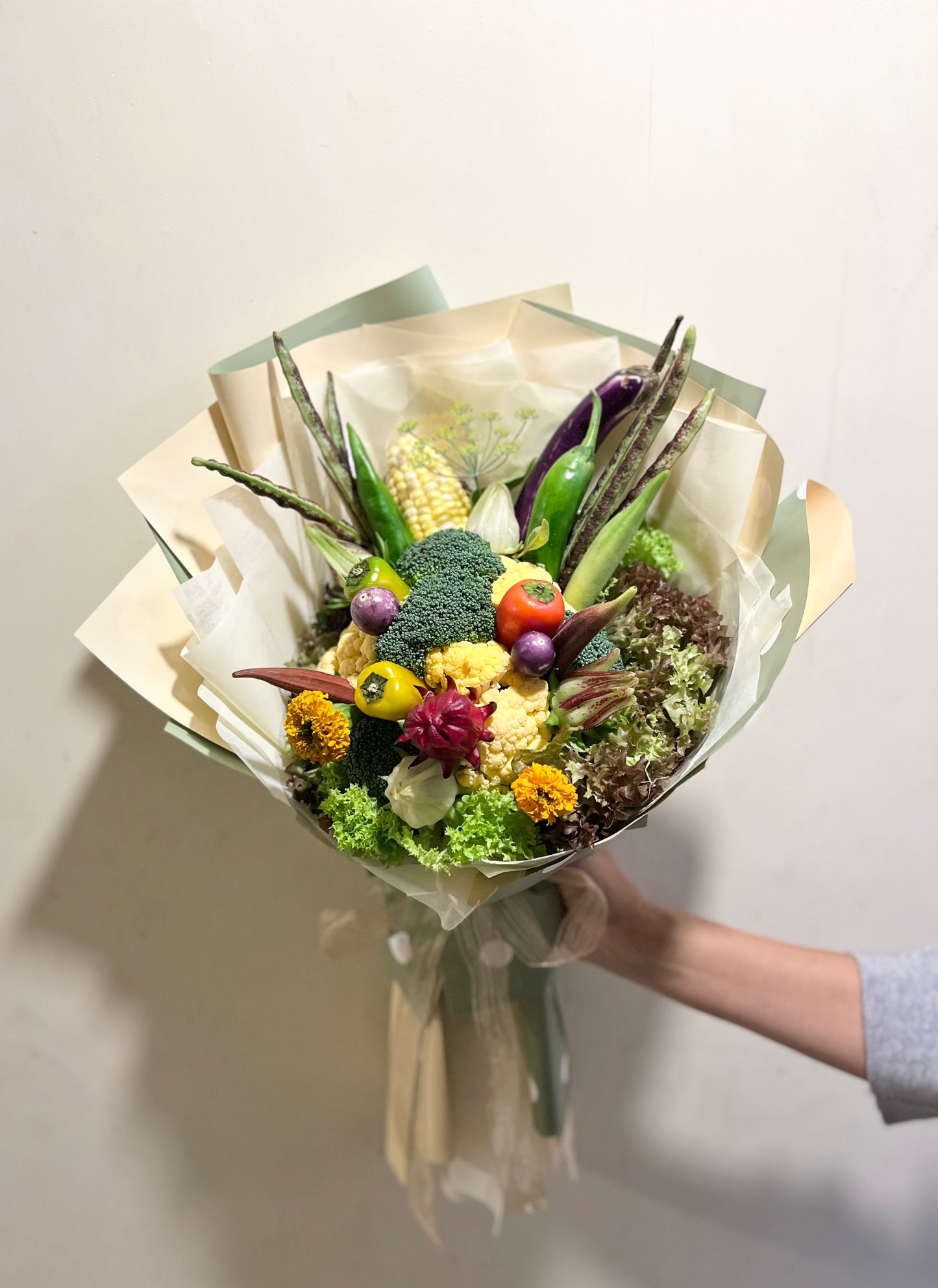 蔬菜花 - 蔬漾綜合蔬菜花 |母親節禮物 母親節花 蔬菜花束 蔬菜花 蔬菜花束訂購 蔬果花束 蔬菜花束香港 水果花束香港 水果花