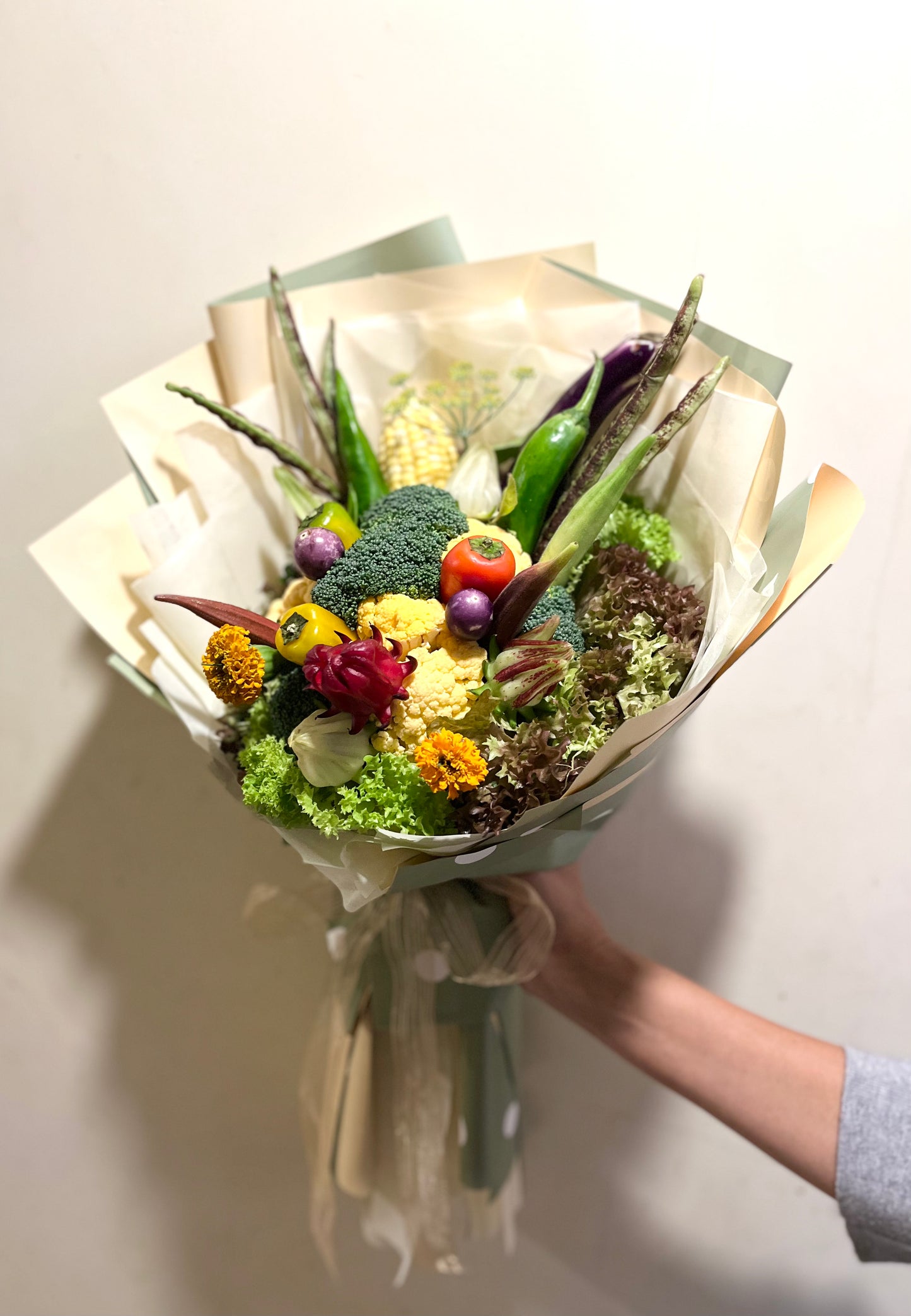 蔬菜花 - 蔬漾綜合蔬菜花 |母親節禮物 母親節花 蔬菜花束 蔬菜花 蔬菜花束訂購 蔬果花束 蔬菜花束香港 水果花束香港 水果花
