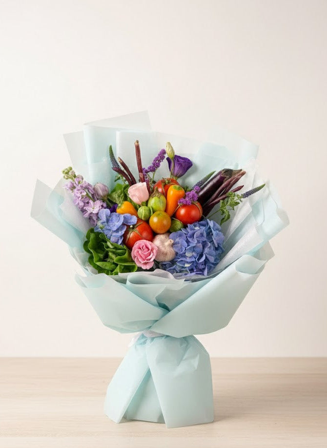 蔬菜花 - 花開紫語｜母親節禮物 母親節花 蔬菜花束 蔬菜花 蔬菜花束訂購 蔬果花束 蔬菜花束香港 水果花束香港 水果花