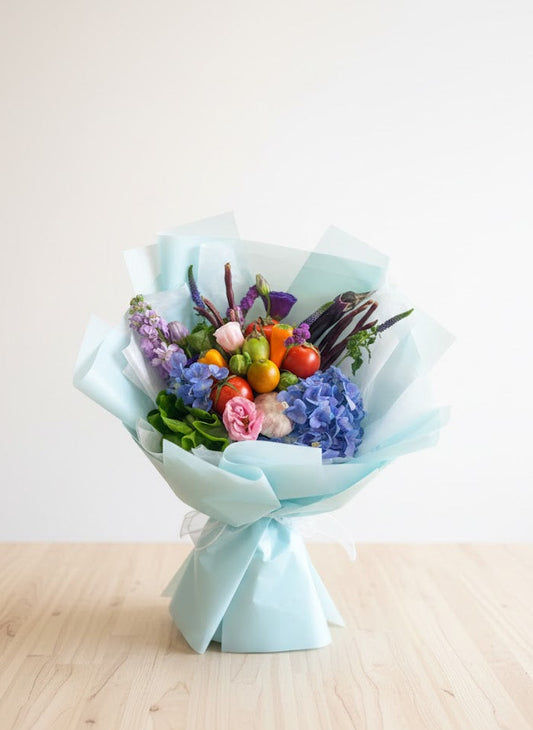蔬菜花 - 花開紫語｜母親節禮物 母親節花 蔬菜花束 蔬菜花 蔬菜花束訂購 蔬果花束 蔬菜花束香港 水果花束香港 水果花