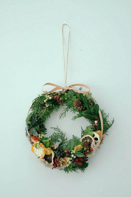 聖誕工作坊｜聖誕花環工作坊